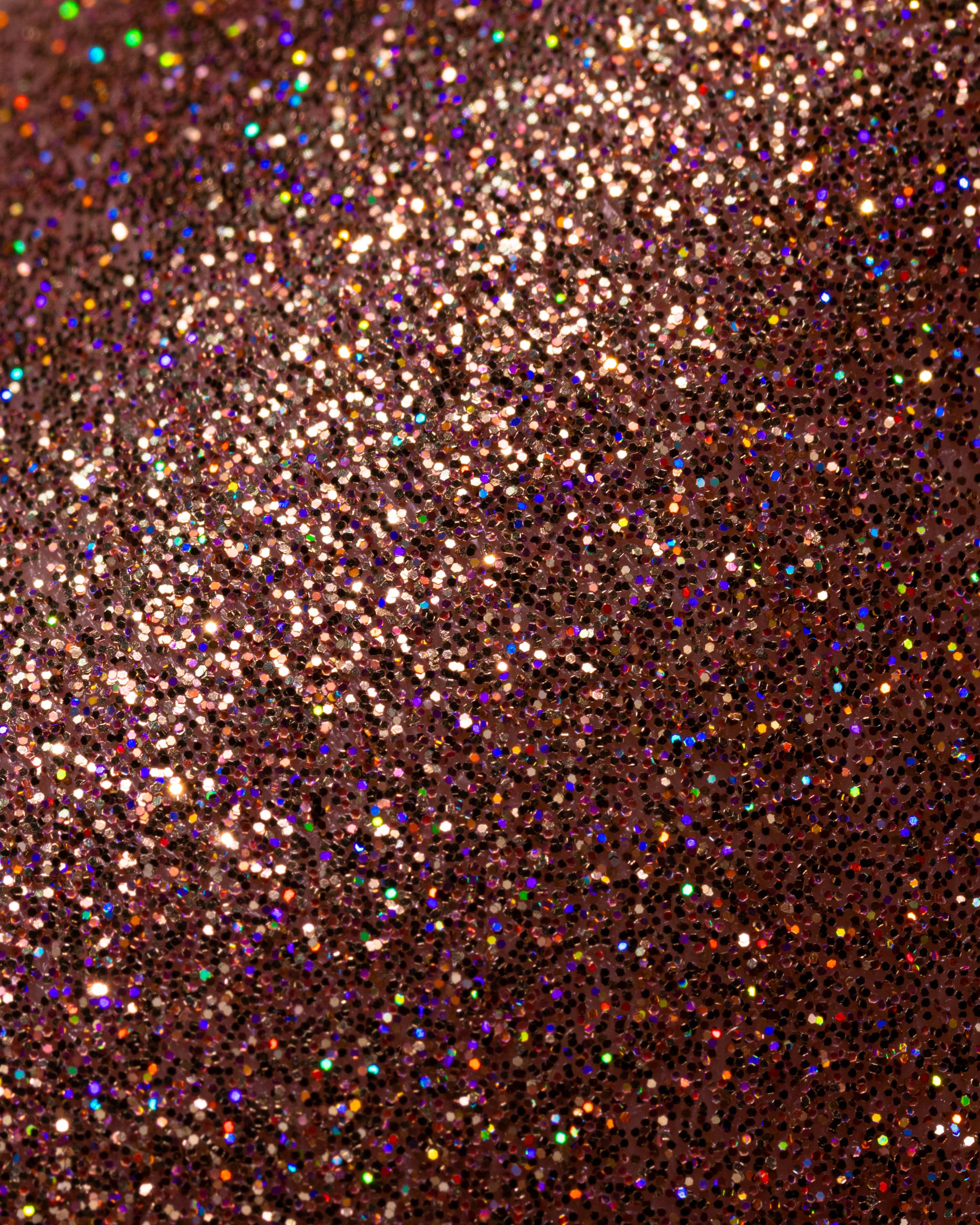 Golden Rose Holographic Glitter