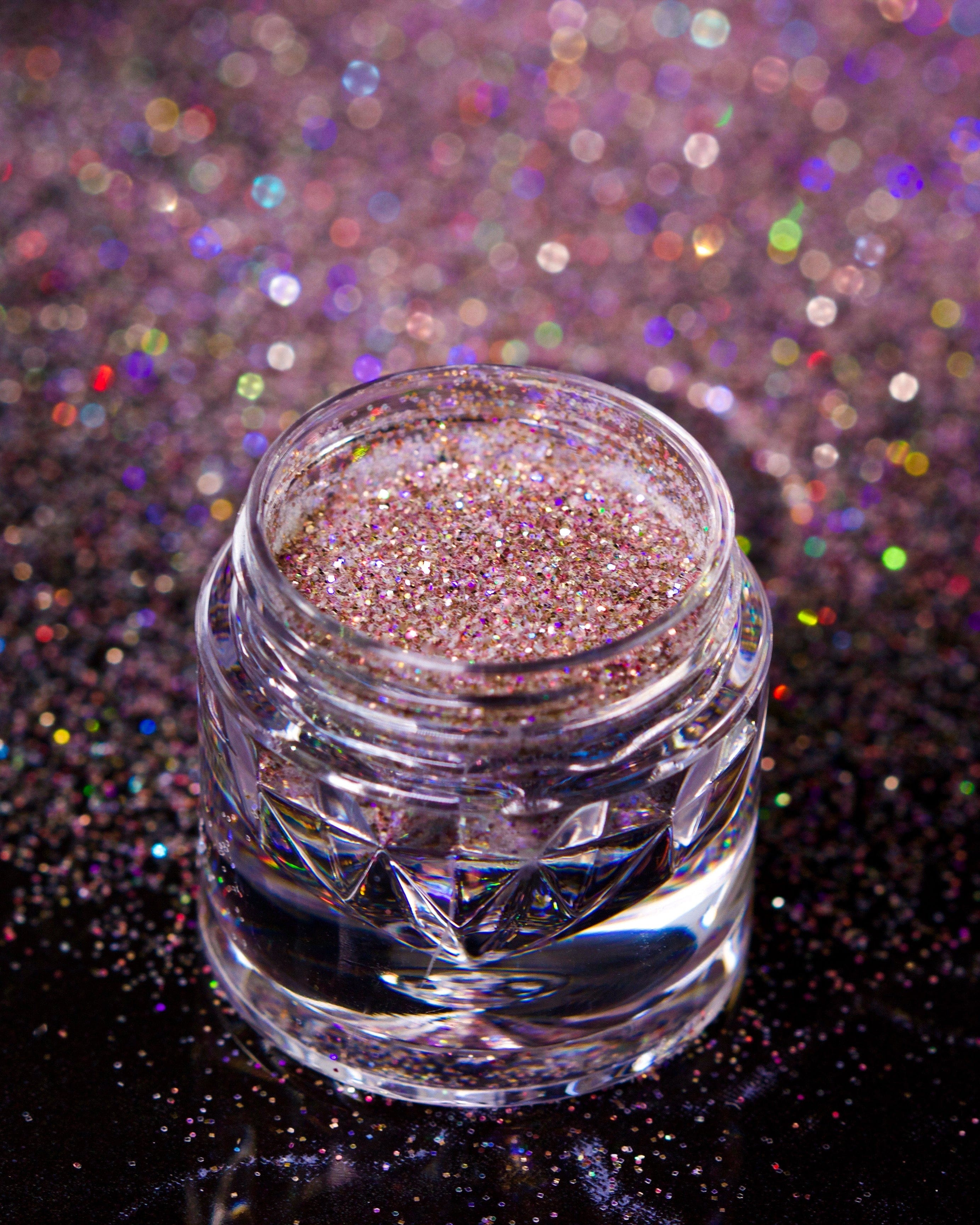 Mrs Rose Holographic Glitter Cosmetics Karla Cosmetics Mrs Rose 2g Pot 